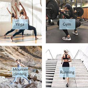 Conjuntos de Pantalones de Yoga para Mujer, Tallas Grandes, Transpirables, de Secado Rápido, Anti-UV, Diseño Sólido, Spandex/Poliéster, Ropa Deportiva, Venta al Por Mayor - Product Image 5