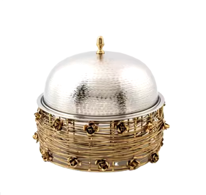 หม้อต้มอาหารหรูสำหรับร้านอาหารโรงแรมบริการจัดเลี้ยงอาหารหม้อตอร์ตียาสำหรับงานแต่งงาน - Product Image 5