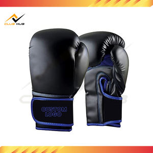 Gants de boxe à lacets sur mesure avec évacuation de l'humidité couleurs et logo personnalisés gants d'entraînement au combat du Pakistan - Product Image 3