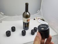 Serrure à mot de passe pour bouteille de vin Serrure à combinaison Bouchon de vin Bouchon sous vide