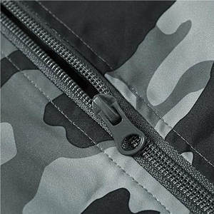 Chaqueta Bomber con cuello levantado y estilo para hombre, prendas de vestir de talla grande ligeras regulares con cremallera completa, abrigo de invierno superventas - Product Image 4