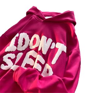 Sudadera con Capucha Extra Grande de Alta Calidad 100% Algodón para Hombre y Mujer, Logotipo Personalizado, Diseño Gráfico en 3D, Material de Felpa - Product Image 3