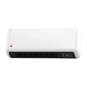 Condizionatore d'aria split a parete in ceramica con controllo raffreddamento/riscaldamento 1100W/2000W (FM TS-20) - Product Image 1
