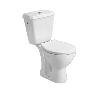 Marchandises sanitaires Placard à eau WC Toilettes Cuvette Piédestal Ensemble de lavabo Lavage Ensemble de toilette deux pièces au prix le plus bas du marché indien - Product Image 4