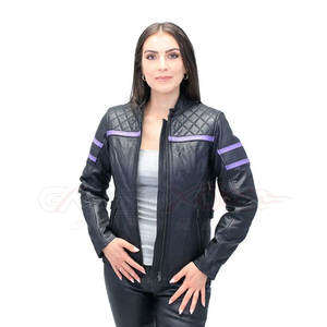 2024 femmes veste de course légère haute qualité manches longues en cuir moto vêtements de protection respirant coupe-vent - Product Image 6