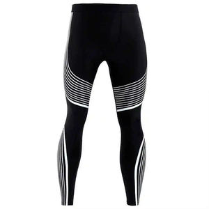 Collants de compression unisexes sur mesure, taille haute, respirants, à séchage rapide, tissu antibactérien pour l'entraînement physique, la course à pied, l'entraînement - Product Image 2