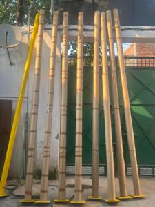 Tubos redondos de fibra de vidrio FRP resistentes a la corrosión Poste de plástico reforzado con fibra de vidrio personalizado para Power Telecom, Lighting - Product Image 5