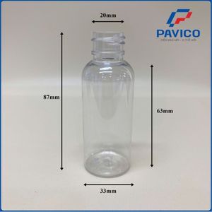 Botella de PET de 50ml al mejor precio al por mayor, embalaje cosmético para crema facial, loción de tóner, productos para el cuidado de la piel fabricados en Vietnam - Product Image 2