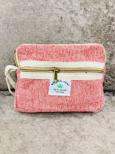 Portefeuille unisexe en coton de chanvre fait à la main sacs de soirée durables écologiques et élégants avec artisanat Handloom - Product Image 2