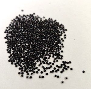 Natural Black Spinel Round 1.75mm Cut Faceted - Loose Black Spinel Loose Gemstone Top Quality - Product Image 1