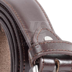 เข็มขัดหนังวัวแท้แบบสบายๆ น้ำหนักเบา ทนทาน คุณภาพสูง ปรับแต่งได้ พร้อมหัวเข็มขัดเหล็ก - Product Image 2