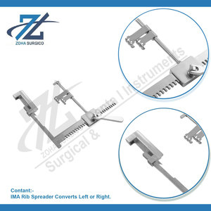 El esparcidor de costillas IMA convierte la hoja izquierda derecha en forma de U Manual de retractor dental de acero inoxidable - Product Image 3