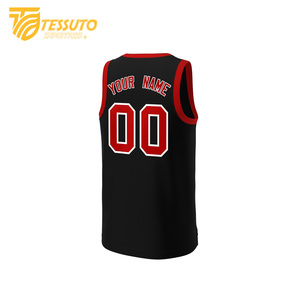 Custom Reversible Basketball Jersey Breathable Anti-Bacterial Quick Dry Polyester Mesh Stitched <b>Running</b> <b>Singlet</b> Digital Print - Product Image 2