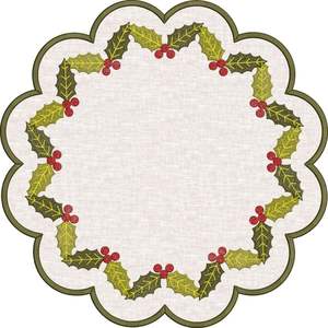 Organic <b>linen</b> <b>placemat</b> with embroidery work crafted from sustainable eco friendly fibers for conscious living spaces - Product Image 6