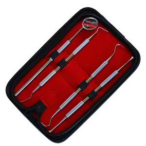 Ensemble d'instruments d'hygiène dentaire manuelle en acier inoxydable de qualité supérieure Instruments chirurgicaux dentaires complets de haute qualité - Product Image 3