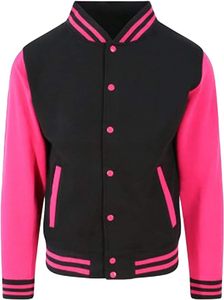 Automne mode bomber veste hommes à manches longues haute qualité laine corps unisexe basket-ball veste varsity veste - Product Image 4