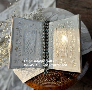 ที่จัดแสดงหนังสืออิสลามสุดโฉบเฉี่ยวมุกสำหรับการอ่านและของขวัญอันศักดิ์สิทธิ์ - Product Image 4