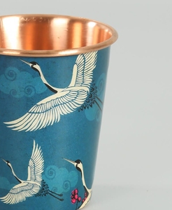 Matériau en PC de haute qualité en verre et métal cuivré imprimé personnalisé pour hôtel, restaurant et restauration à domicile pour une consommation quotidienne - Product Image 4