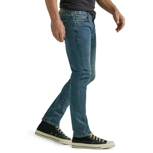 2025 Custom Men's Distributors Male Classic <b>Elasticity</b> Business Straight Denim Pants <b>Jeans</b> - Product Image 5