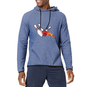 เสื้อฮู้ดผ้าคอตตอนสำหรับผู้ชาย, เสื้อแบบสวมหัวทรงหลวมสีพื้นสำหรับฤดูใบไม้ผลิและฤดูหนาว100% - Product Image 6