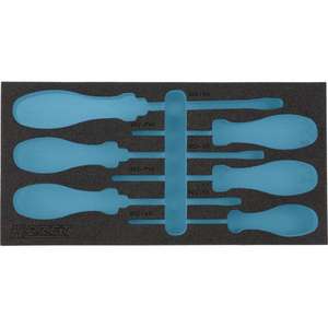 Inserto de Espuma Suave de 2 Componentes Hazet para Cajas de Herramientas 163-184/6 - Product Image 1