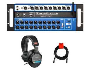 Mezclador digital Soundcraft Ui24R de 24 canales, grabador USB multipista con control inalámbrico, completamente nuevo. - Product Image 2