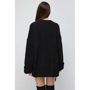 Pull en tricot décontracté surdimensionné à coupe standard - Product Image 6