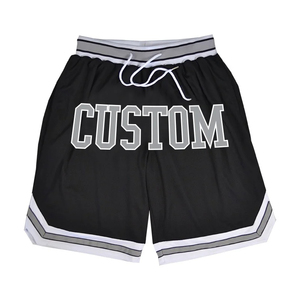 Shorts de basketball pour hommes SEASON LESS, en mesh imprimé, avec poches, style streetwear hip-hop, grandes tailles, respirants, coupe décontractée - Product Image 1