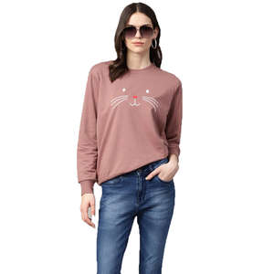 Sudadera con capucha de lana personalizada para mujer Recién llegado Sudadera de manga larga de gran tamaño para mujer con diseño original sudadera para mujer - Product Image 1