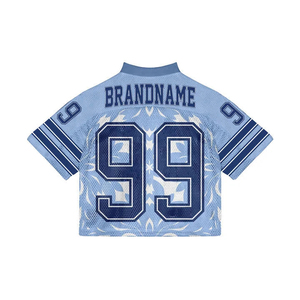 Nouvelle Saison Maillots de Football Américain Personnalisables Imprimés en Maille Respirante avec Logo Haute Qualité Grande Taille Séchage Rapide - Product Image 4