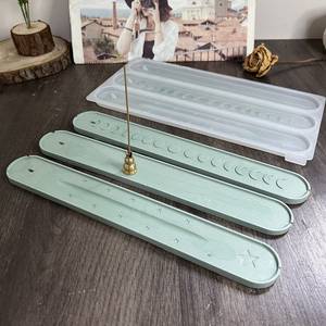Porta Incienso de Resina de Lujo con Acabado Resistente al Calor para Sala de Meditación, Espacio de Pooja y Relajación - Product Image 6