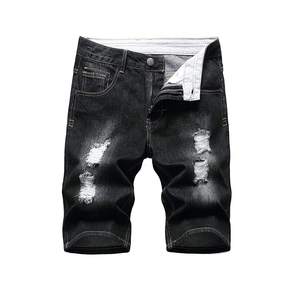 Trending 2025 <b>Men</b> High Quality <b>Denim</b> <b>Shorts</b> Sizes <b>Men</b> <b>Elastic</b> <b>Waist</b> <b>Denim</b> Cheap Price <b>Men</b> <b>Denim</b> <b>Short</b> New Arrival Wholesale - Product Image 1