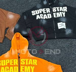 400gsm 100% algodón mezclado hombres gran oferta hombres suelta ajuste grueso Sudadera con capucha pulóver logotipo personalizado francés Terry Sudadera con capucha - Product Image 4