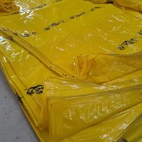 Bâche en PE tissée, imperméable et résistante aux UV, 250 g/m², couleur personnalisée, pour chantiers de construction - Grande Vente