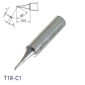 Punta de Soldadura Hakko T18-C1 Tipo Cuchilla de Cobre para Soldadura Eficiente - Product Image 1