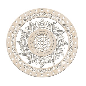 Mandala Wooden <b>Wall</b> Art Handcrafted Sacred Geometry Wood <b>Wall</b> Décor for Home & Meditation Space - Product Image 1