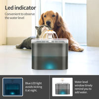 Fontaine à eau pour chat USB 2L OEM YPA-101 Pro automatique, écologique, en PP, carrée, ultra-silencieuse, multicolore, fournitures pour petits animaux