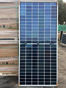 ชั้นที่ 1 ยี่ห้อดาราศาสตร์ N ประเภท Topcon 615w 635w 630w 625w 620w แผงเซลล์แสงอาทิตย์แบบสองหน้ากระจกคู่ - Product Image 4