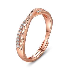 Bague de mariage réglable en argent sterling Jeulia pour femme - Product Image 2