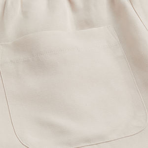 Pantalones de entrenamiento atlético de secado rápido elásticos ligeros con cordón lateral de poliéster gris para mujer con botón de cinturón con logotipo de bolsillo - Product Image 6