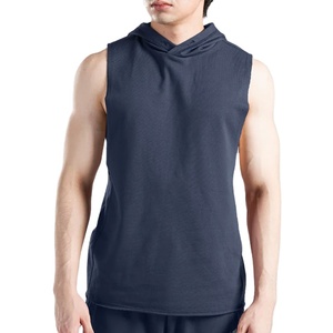 Fabricante de Camisetas sin Mangas Personalizables OEM, Transpirables, Corte Liso sin Costuras, Color Sólido, Ropa Deportiva para Fisicoculturismo, Top Moderno - Product Image 1