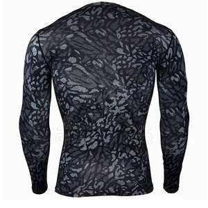 Rash Guard MMA à manches longues sur mesure Concevez votre propre logo-Service OEM disponible - Product Image 2