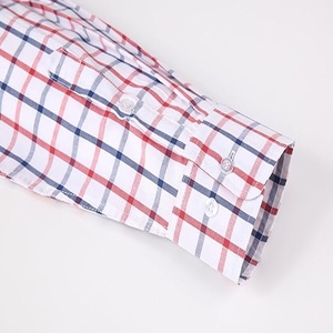 Camisa de Hombre Clásica con Botones, Manga Larga a Rayas, Color Personalizado, Formal, Casual, 100% Algodón, Transpirable, Antibolitas, Verano - Product Image 3