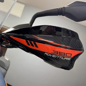 Paramani Protettivi 3D con Adesivi per 390 Adventure 2020-2022, Compatibili con Adesivi Serbatoio Moto KTM - Product Image 1