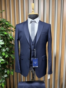 Costume en Viscose et Polyester pour homme, tissu sur mesure, costume de mariage et d'affaires, bon marché, Offre Spéciale - Product Image 6