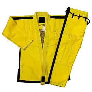 Uniforme de Jiu Jitsu Brasileño Ligero de Poliéster/Algodón, Transpirable y de Secado Rápido para Hombre y Mujer, Unisex, Muestra Gratuita, Impresión de Logotipo - Product Image 2