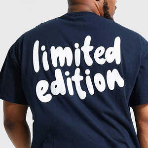 T-shirt en coton lourd pour homme, coupe classique, personnalisé avec logo, vintage, délavé à l'acide, écologique, respirant, séchage rapide, DTG DTF - Product Image 2