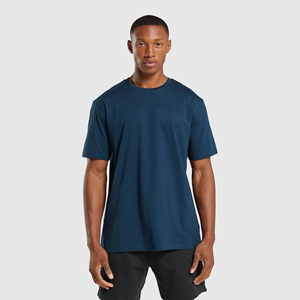 2025 haute qualité Boxy Fit hommes T-Shirt décontracté surdimensionné 100% coton Hip Hop Style personnalisable grande taille Style décontracté - Product Image 1