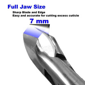 Pinces à cuticules en acier à lame incurvée personnalisées professionnelles pinces à ongles pour pédicure manucure équipement de Salon de beauté pour les doigts - Product Image 4