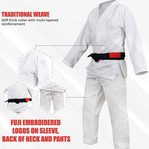 ชุดกีฬายูโดแขนยาวชุดยูโดระบายอากาศได้ดี - Product Image 6